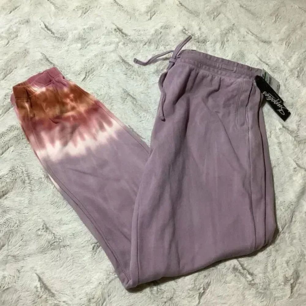 NWT supplies tie dye sweats joggers size large